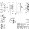 Редуктор хода с мотором SUMITOMO SH120_2